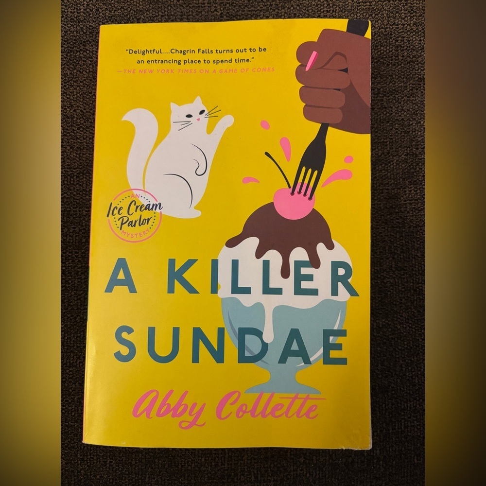 Abby Collette A Killer Sundae Cozy Mystery Ice Cream Parlor Book
